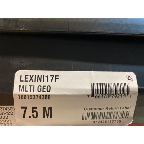 INC International Concepts Women's Lexini Two-Piece Sandals Multi Geo Size 7.5M - Picture 2 of 2